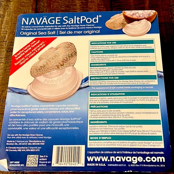 navage Other Navage Salt Pods Poshmark